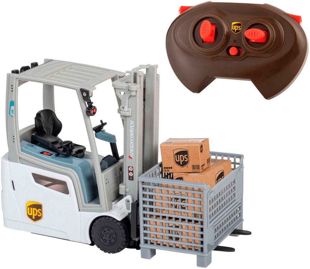 Happy People 34450 HP RC UPS Jungheinrich 1:16 Gabelstapler, 2,4 GHz,