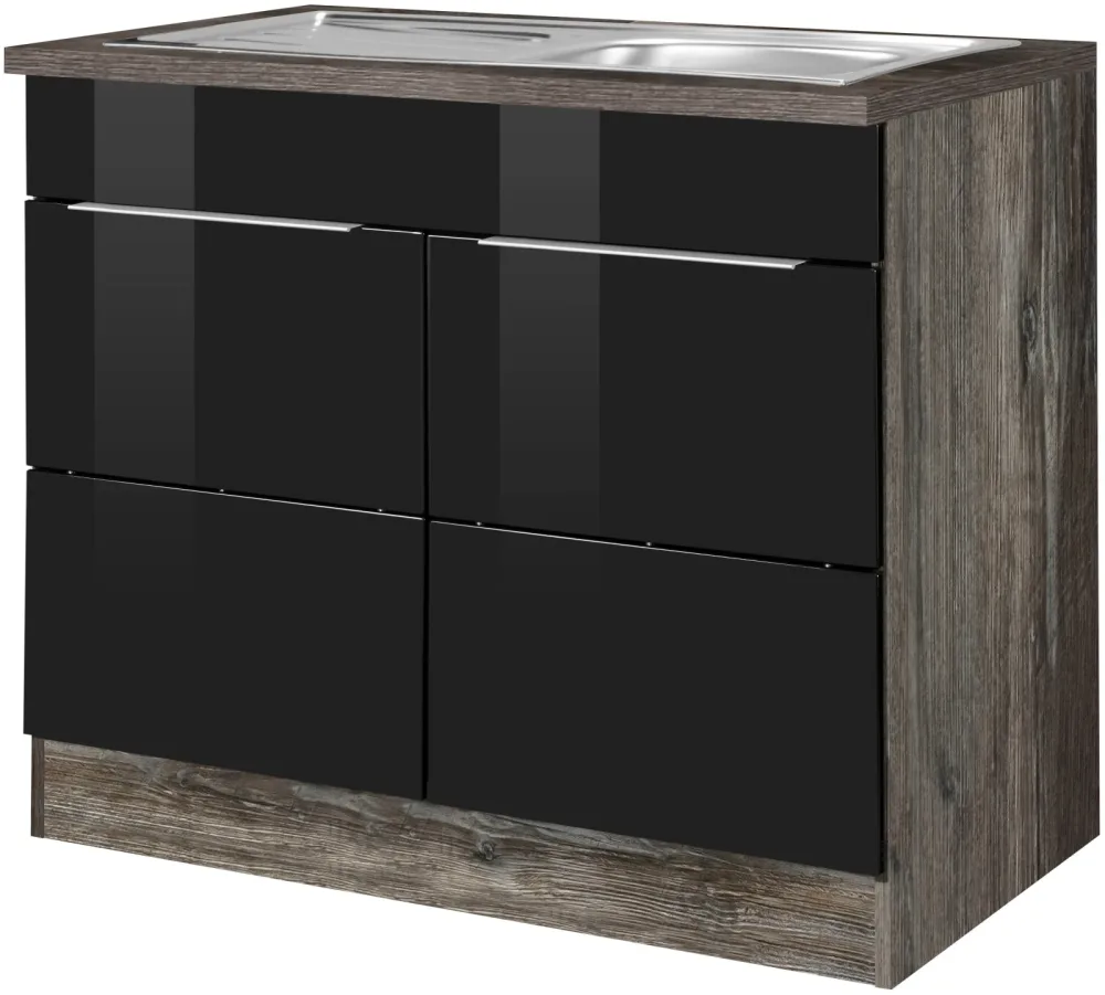 KOCHSTATION Spülenschrank 