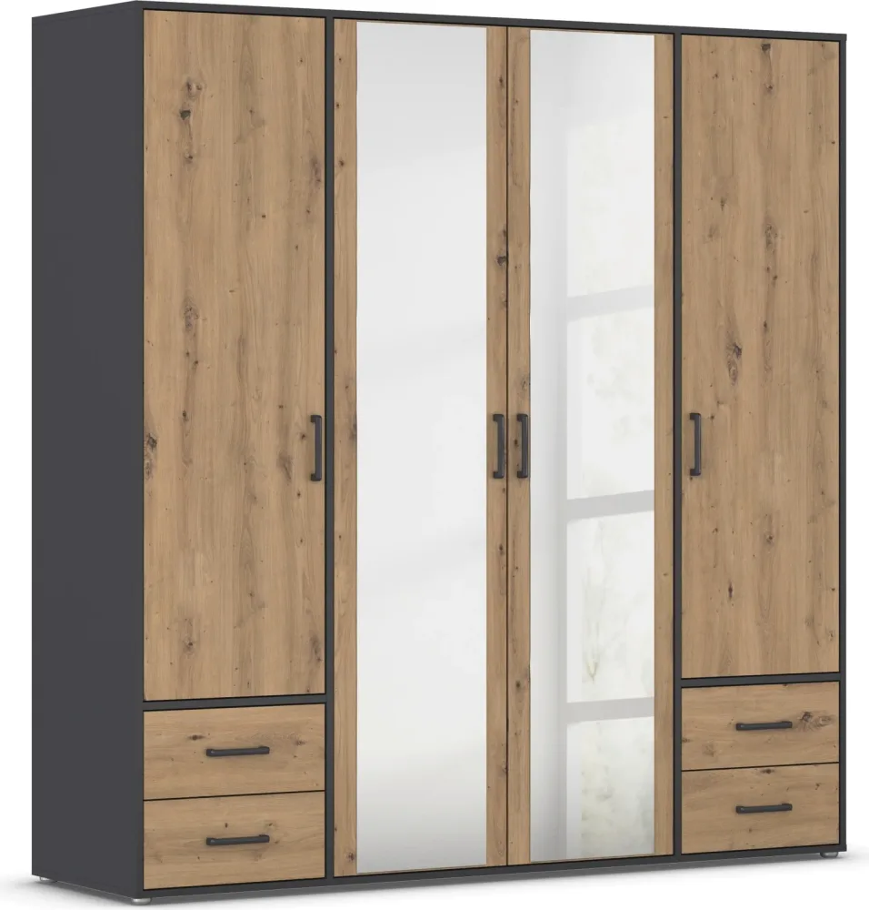 rauch Drehtürenschrank 