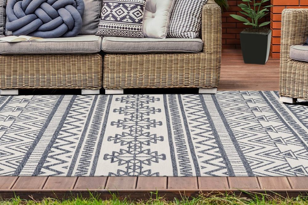 Arte Espina Teppich »Yoga 500«, rechteckig, Teppich für Indoor & Outdoor, Fussbodenheizung geeignet, Pflegeleicht