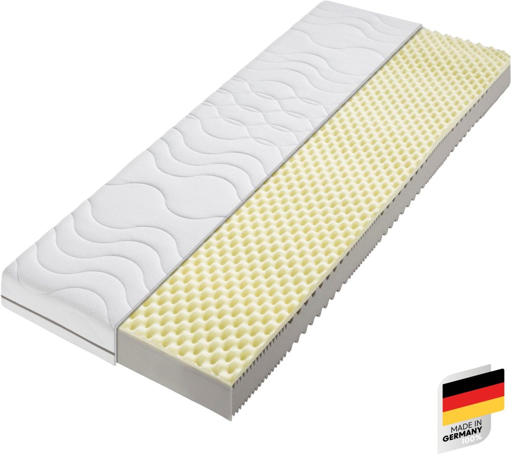 Beco Visco-Matratze »Nightstyle Visko Matratze 90x200, 100x200, 140x200 cm« 17 cm hoch Raumgewicht: 28 kg/m³ 1 Stk. tlg. Matratze, 90x200 cm (H3) von Stiftung Warentest getestet