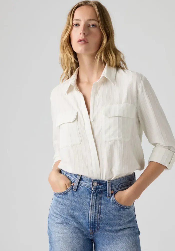 Levis Hemdbluse Krempelärmel mit Riegel