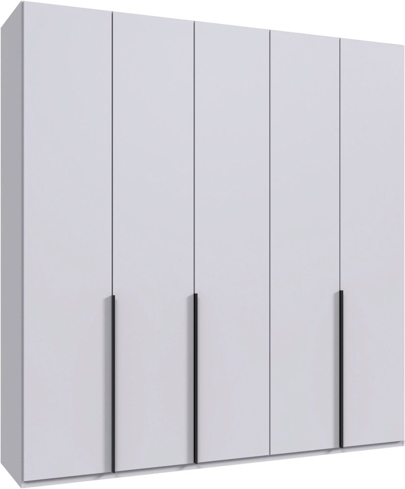 Wimex Kleiderschrank »Mugano,in 8 Breiten,3 Höhen,2 Tiefen, viele Farben, Made in Germany«, (in Basic oder Premium Ausstattung mit 2 weiteren Einlegeböden), mit langen oder kurzen Griffen aus Metall, mit oder ohne Spiegel