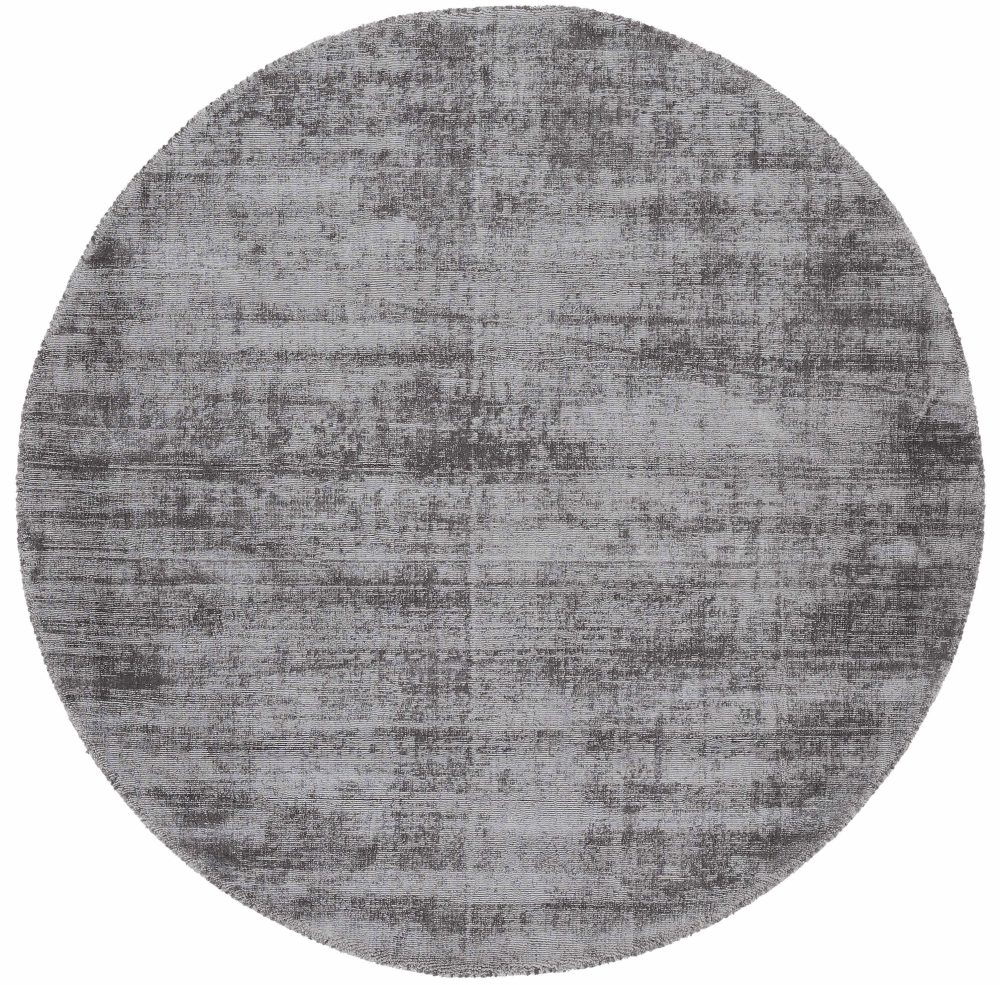 carpetfine Teppich »Ava«, rund, 13 mm Höhe, Viskoseteppich, Seidenoptik, Wohnzimmer