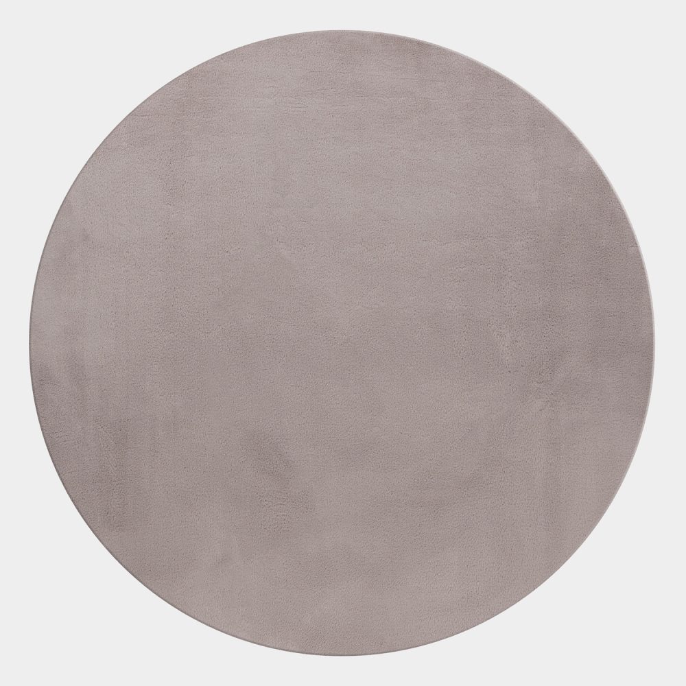 Ayyildiz Teppiche Hochflor-Teppich »POUFFY 5100«, rund, Besonders weich / Softfllor / waschbar