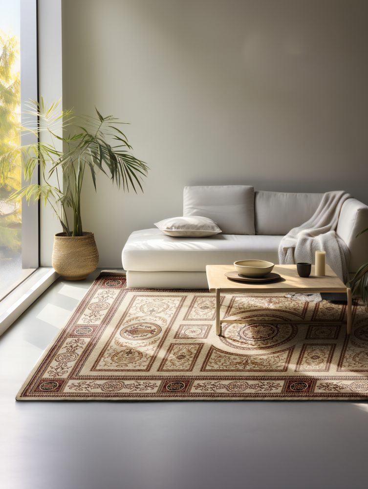 NOURISTAN Teppich »Guzara«, rechteckig, Orient Teppich, Kurzflor, weich, Schlafzimmer, Esszimmer, Wohnzimmer