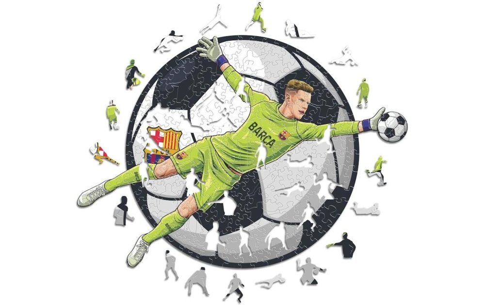 nicht definiert Puzzle »Iconic FC Barcelona ? Ter Stegen«, Holzart: Birke (Herkunftsland: China)