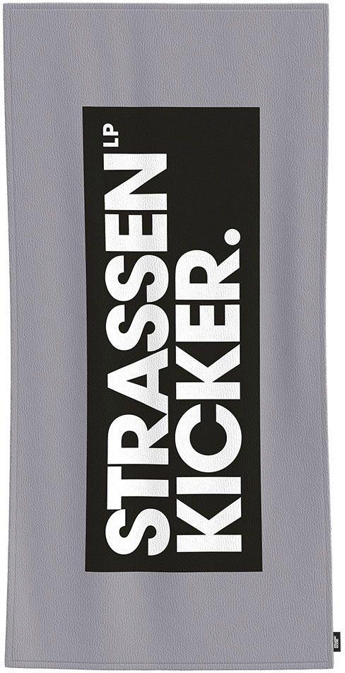 Badetuch »Strassenkicker«, (1 St.), mit dekorativem 