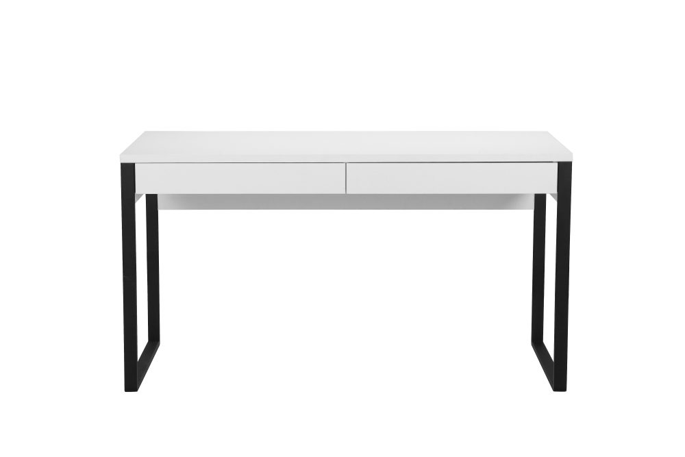 Places of Style Schreibtisch »Moid«, Breite 140 cm, mit Metallbeinen