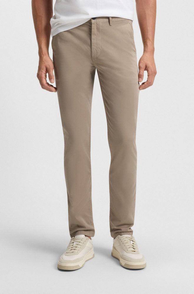 BOSS ORANGE Chinohose »slim«, mit Gesässtaschen