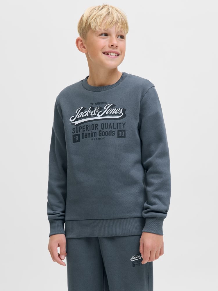 Jack & Jones Junior Sweatshirt »JJELOGO SWEAT CREW 2 COL AW25 NOOS JNR«