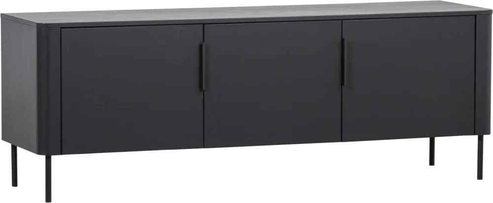 3-türiges Design Lowboard „Gunaro“ aus nachhaltigem Massivholz De Eekhoorn