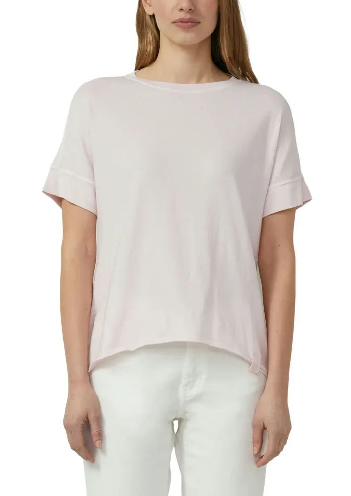 s.Oliver T-Shirt mit offenem Saum