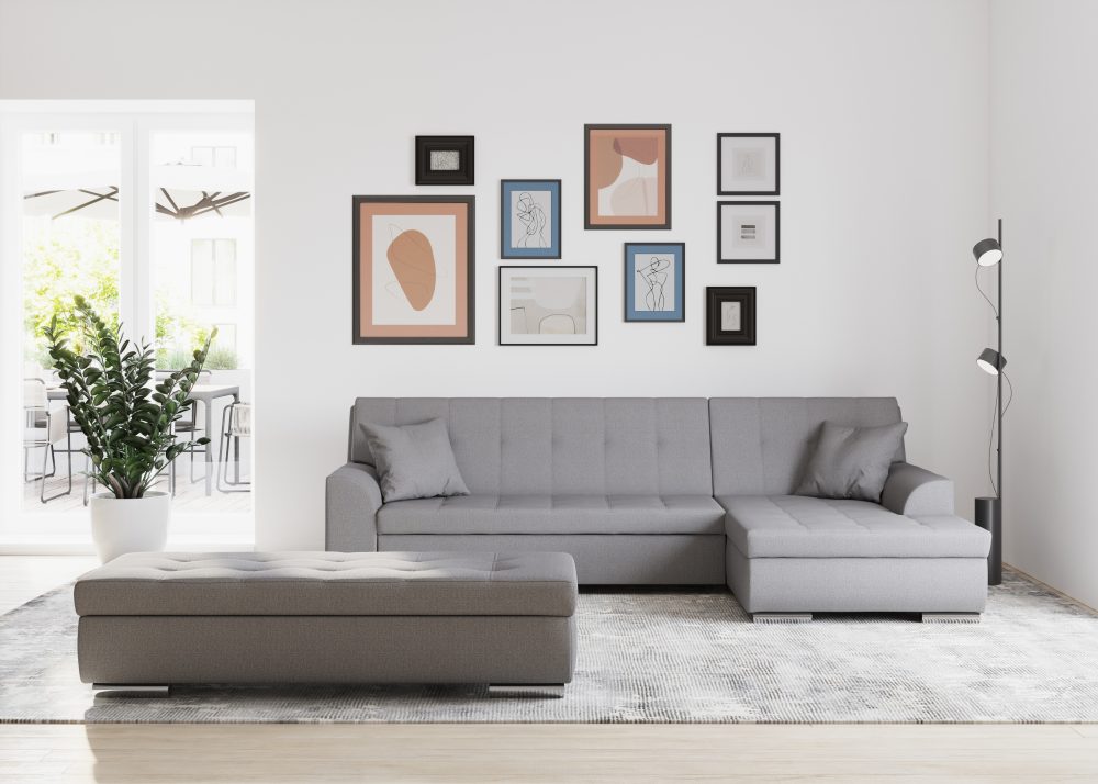 DOMO collection Ecksofa »Treviso«, wahlweise mit Bettfunktion