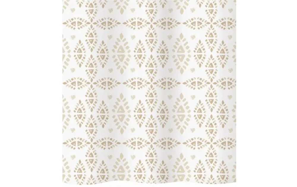 Diaqua - Duschvorhang Textil Pueblo, 120X200CM, Light Beige
