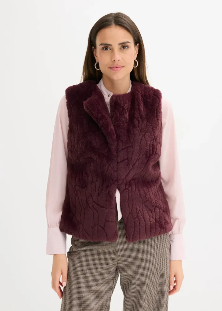 bonprix Fellimitat-Westerot 36Damen