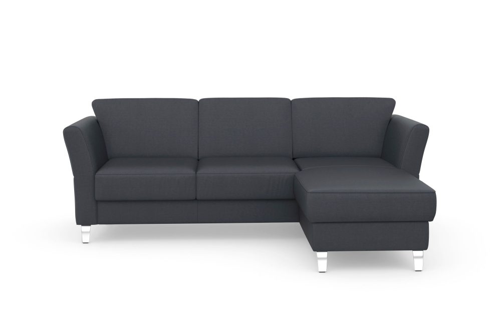 sit&more Ecksofa »Visby V«, wahlweise mit Bettfunktion und Bettkasten, frei im Raum stellbar, mit Federkern, auch erhältlich in dem besonders leicht mit Wasser zu reinigendem 