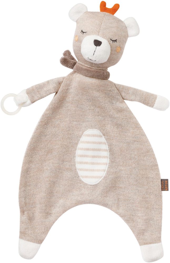fehn® Schmusetuch Teddy fehnNATUR