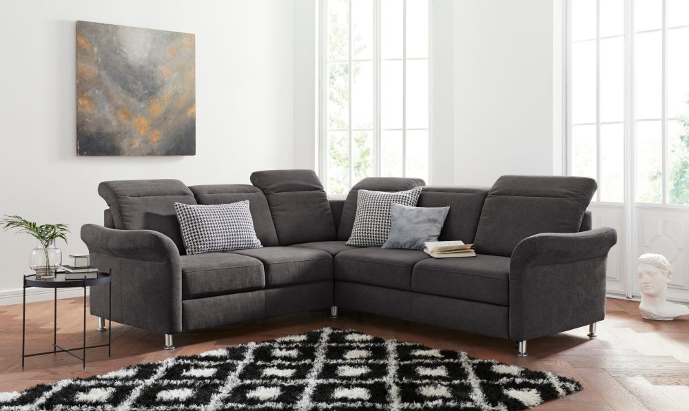 sit&more Ecksofa, inklusive Federkern, wahlweise mit Kopfteilverstellung, Bettfunktion und Schubladenstauraum