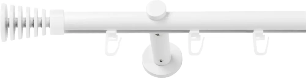 SN DECO GROUP Gardinenstange Ø 19 mm 1 läufig-läufig Fixmass;kürzbar