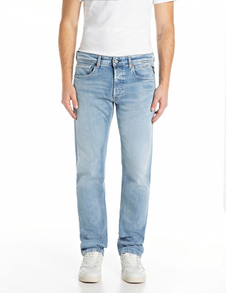 Replay Straight-Jeans »GROVER« in vielen verschiedenen Waschungen, mit Stretch