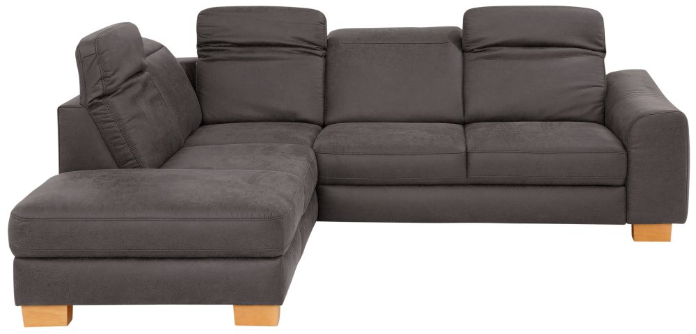 Home affaire Ecksofa »Dundee«, wahlweise mit Kopfteilverstellung und zusätzlich mit Bettfunktion und Bettkasten