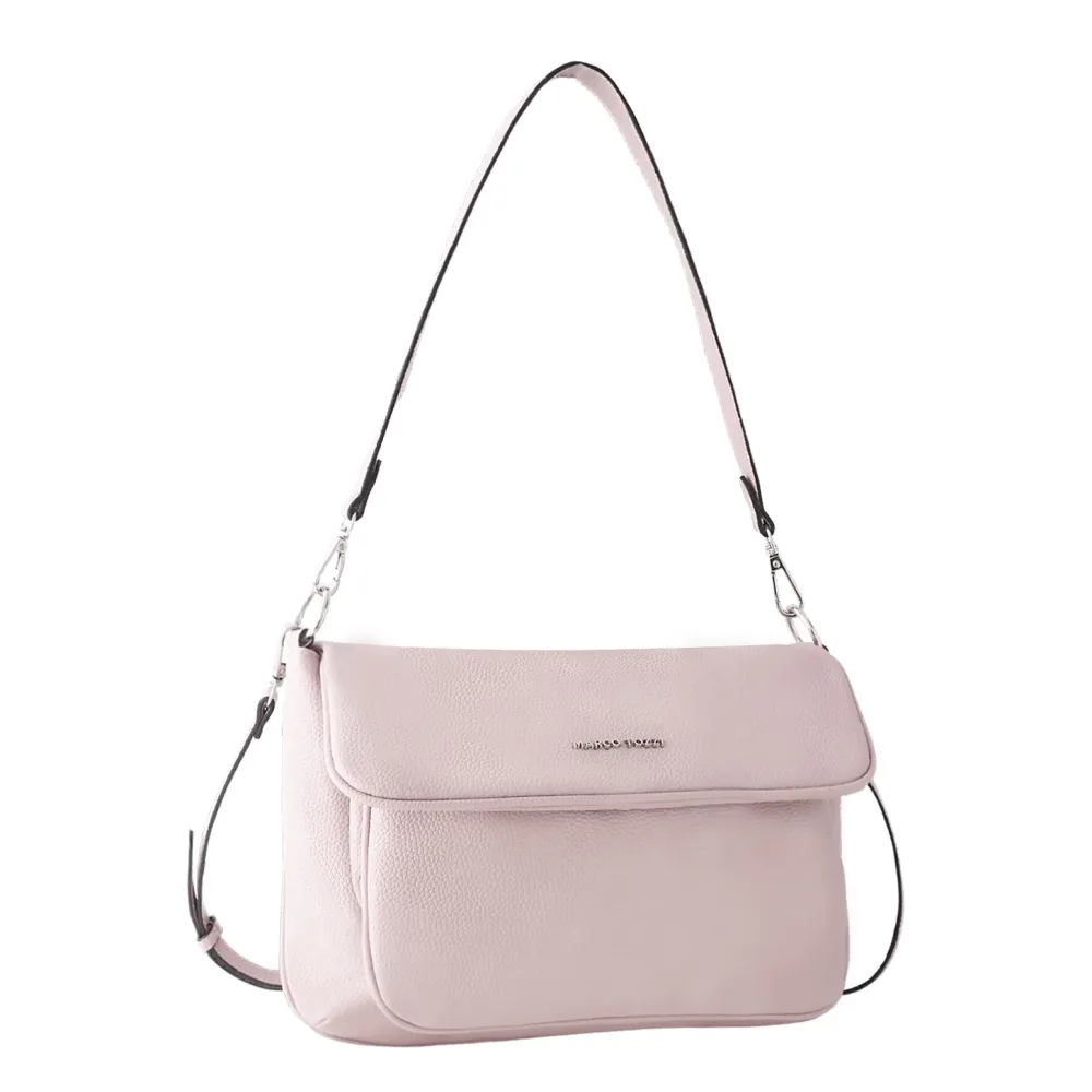 MARCO TOZZI Umhängetasche Damen Handtasche, Schultertasche mit Logoschriftzug