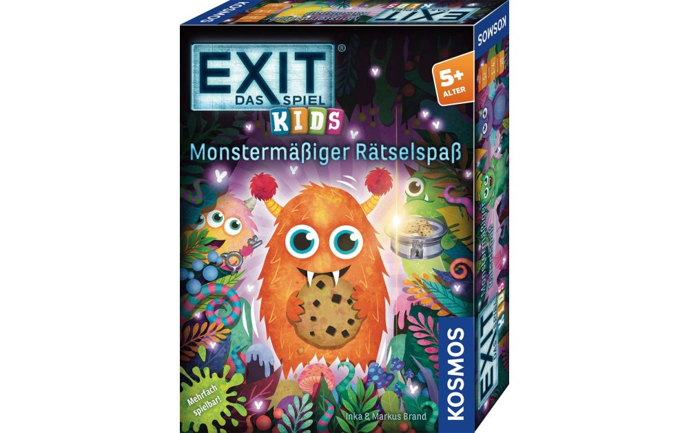 EXIT - Das Spiel Kids: Monstermäßiger Rätselspaß, Partyspiel
