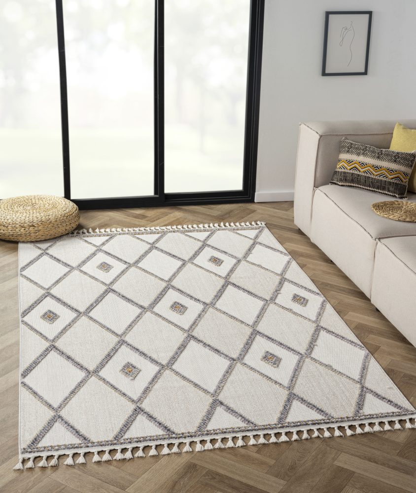 Myflair Möbel & Accessoires Teppich »Luana 2«, rechteckig, 10 mm Höhe, Kurzflor, Sisal Optik, besonders weich durch Microfaser, ideal im Wohnzimmer, Schlafzimmer & Esszimmer