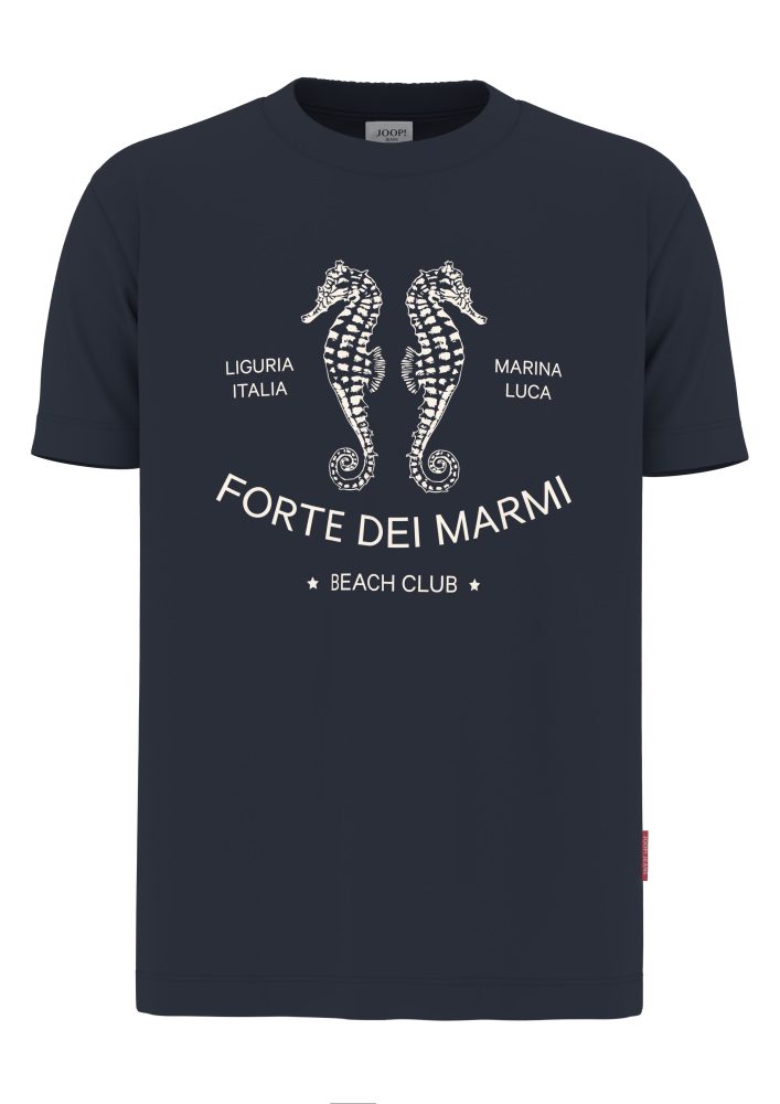 Joop Jeans Kurzarmshirt »Almir«, Mit Italienprint