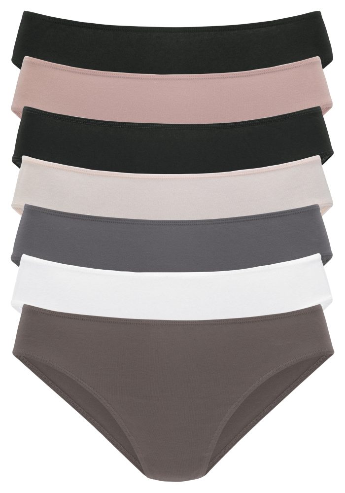 Vivance Jazz-Pants Slips 7er-Pack, in frischen und gedeckten Farben