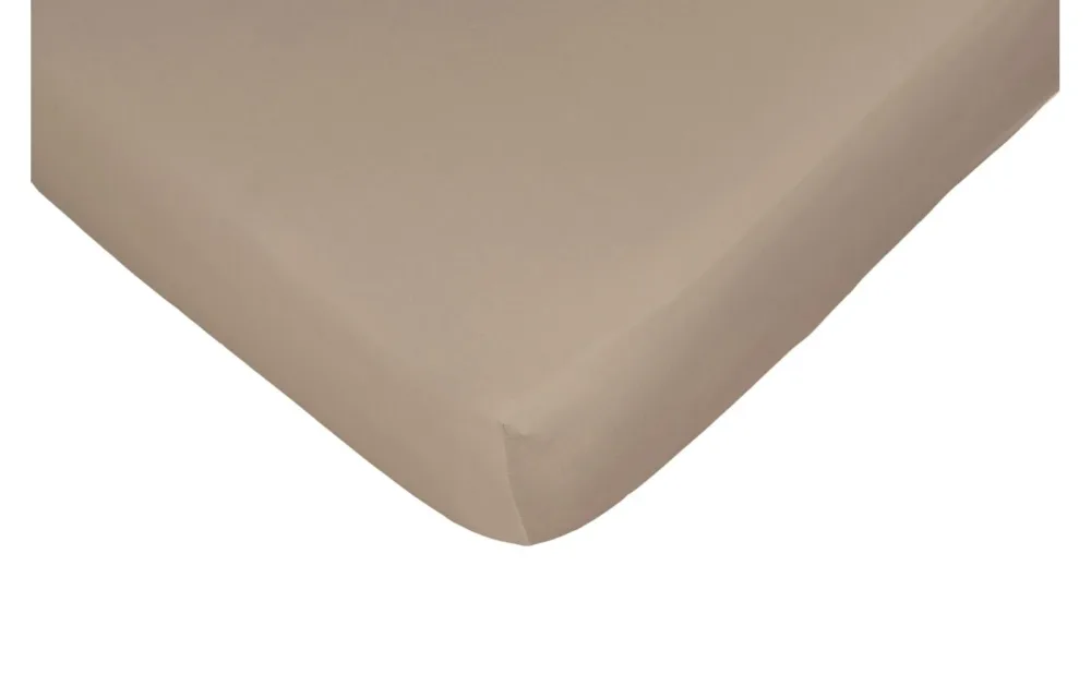 Nobilium Fixleintuch Nela beige 140 x 200cm - Material: 95% Baumwolle 5% Elasthan - Fixleintuch