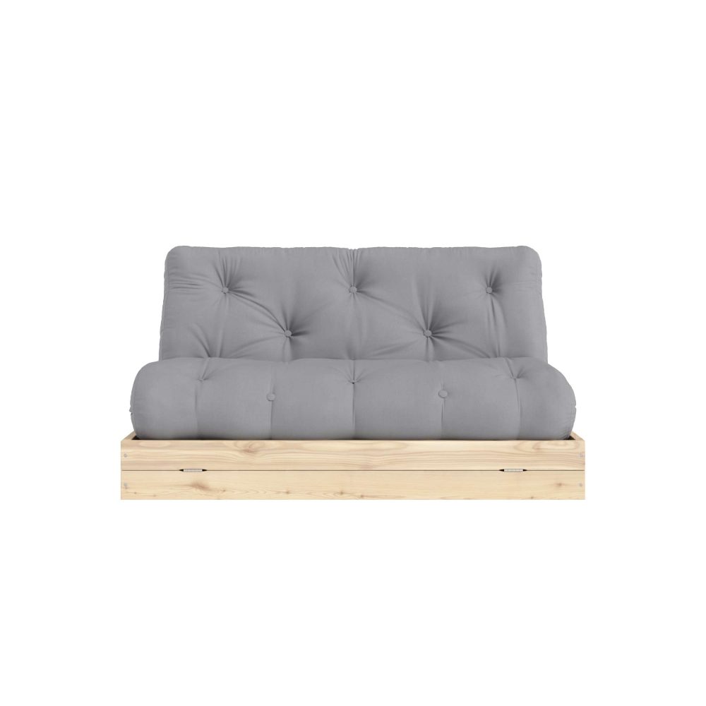 Karup Design Schlafsofa »Flip Sofabed, Made in Europe, mehrere Farben, vielseitig einsetzbar«, (B/H/T Sofa: ca 145 x 83 x 98,5 cm, Bett: ca 145 x 21 x 200 cm), inkl. handgefertigte Futonmatratze, FSC®-zertifiziertes Massivholz