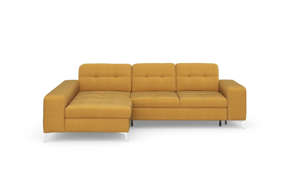 sit&more Ecksofa »Balvieni«, inklusive Sitztiefenverstellung und Federkern, wahlweise mit Bettfunktion und Bettkasten