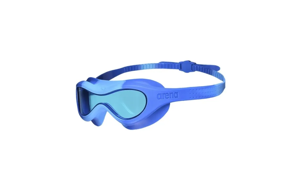 Arena Kids Spider Mask Schwimmbrille blau, Harte GläserUnverspiegelte Gläser