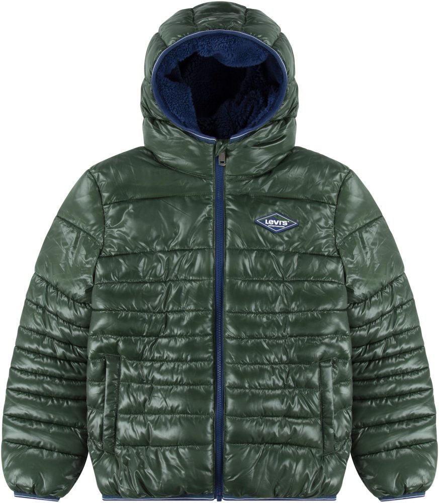 Levi's® Kids Steppjacke »SHERPA LINED MDWT PUFFER JACKET«, mit Kapuze, for boys mit Kapuze
