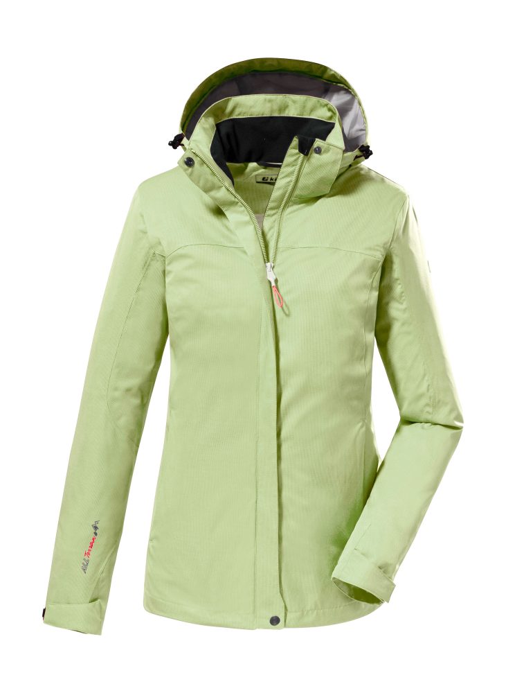 Killtec Outdoorjacke »KOS 133 WMN JCKT« Wasser- und winddichte Damenjacke mit abnehmbarer Kapuze, PFAS-frei