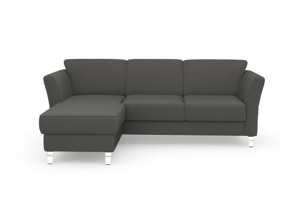 sit&more Ecksofa »Visby V«, wahlweise mit Bettfunktion und Bettkasten, frei im Raum stellbar, mit Federkern, auch erhältlich in dem besonders leicht mit Wasser zu reinigendem 