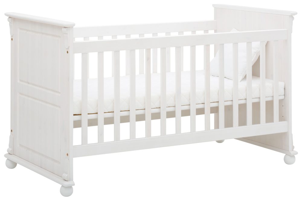 Lüttenhütt Babybett »Aimo«, aus Massivholz; FSC®-Holz aus gewissenhaft bewirtschafteten Wäldern
