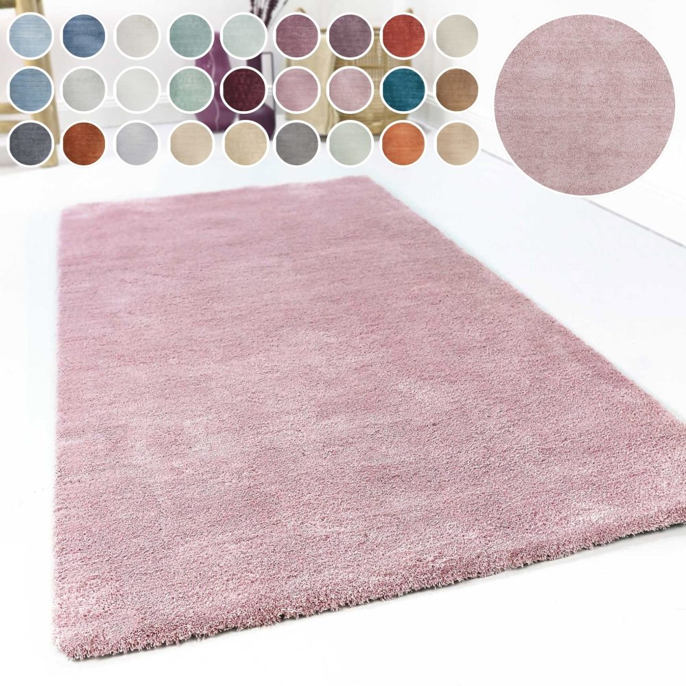 Esprit Hochflor-Teppich »Relaxx«, rund, 25 mm Höhe
