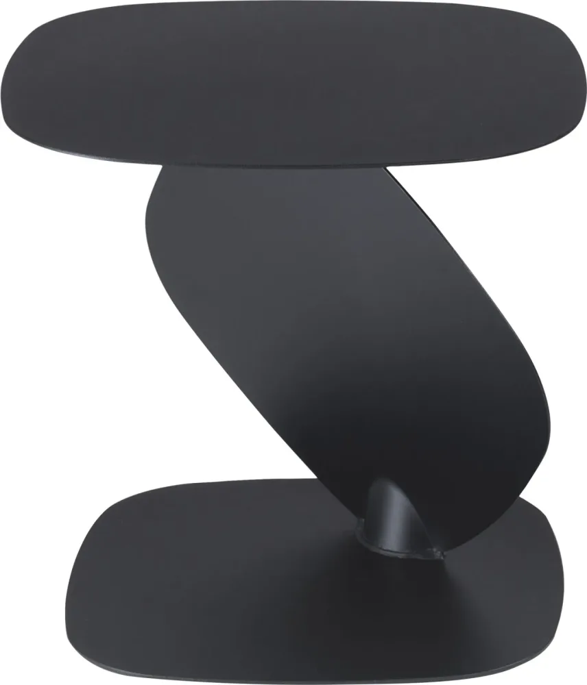 Spinder Design Beistelltisch Hesta Schwarz Metall 44 cm - Material: Stahl - Beistelltisch