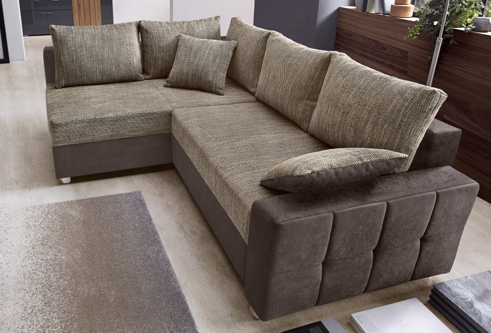 COLLECTION AB Ecksofa, mit Bettfunktion und Federkern