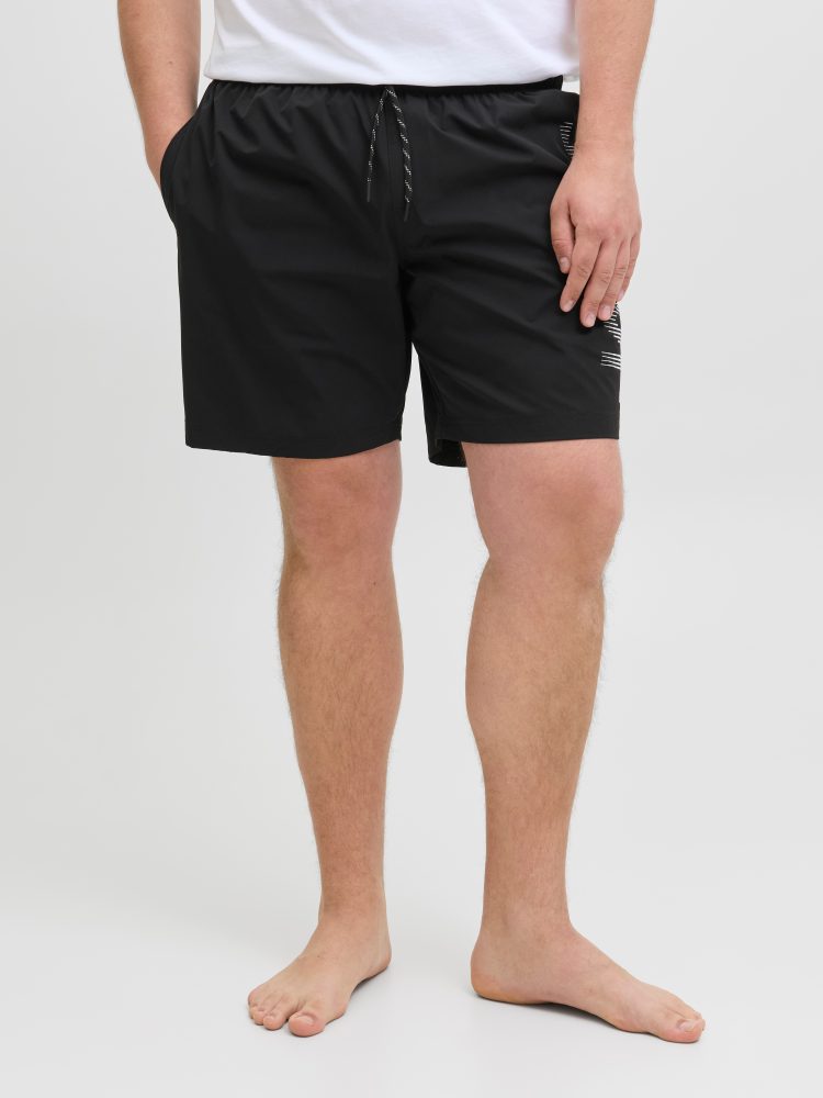 Jack & Jones PlusSize Badeshorts »JPSTMAUI JJSWIM SPLICE LOGO AKM SN PLS«