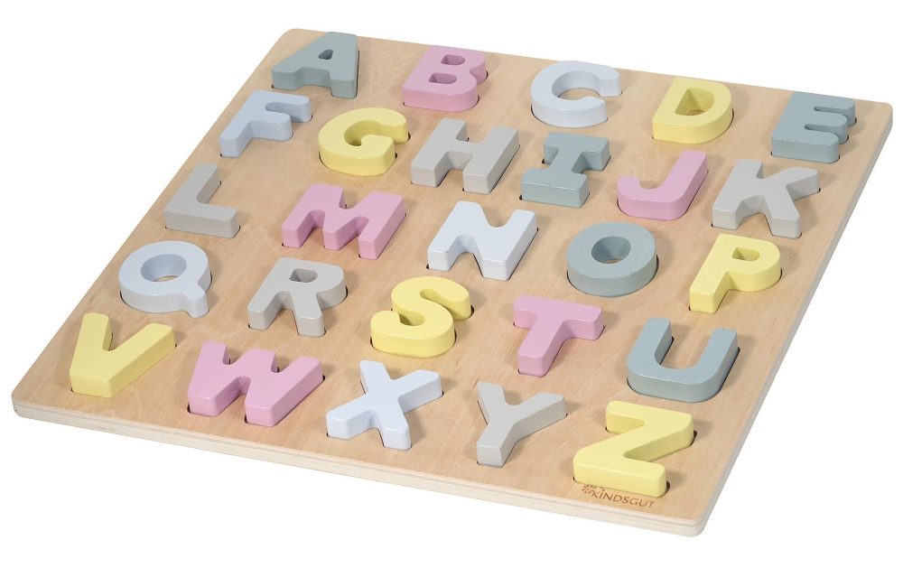 Kindsgut Buchstaben-Puzzle HANNA 27-teilig aus Holz