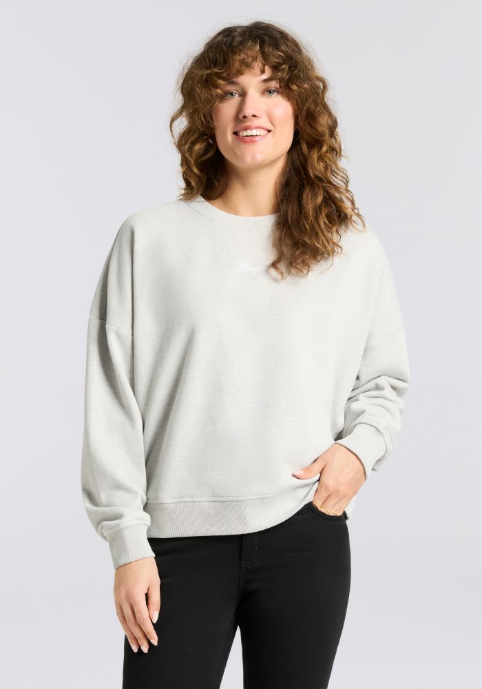 BOSS ORANGE Sweatshirt »Esweaty Premium Damenmode«, im Oversized Look