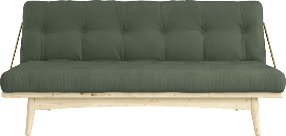Karup Design Schlafsofa »Folk«, (Set, 2 St.), aus massiven Kiefernholz, inkl. Futonmatratze
