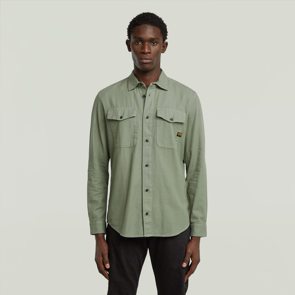 G-STAR Jeanshemd »Marine Slim« mit Pattentaschen