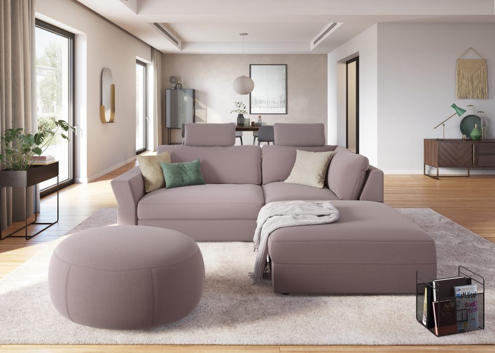 sit&more Ecksofa, inklusive Sitztiefenverstellung