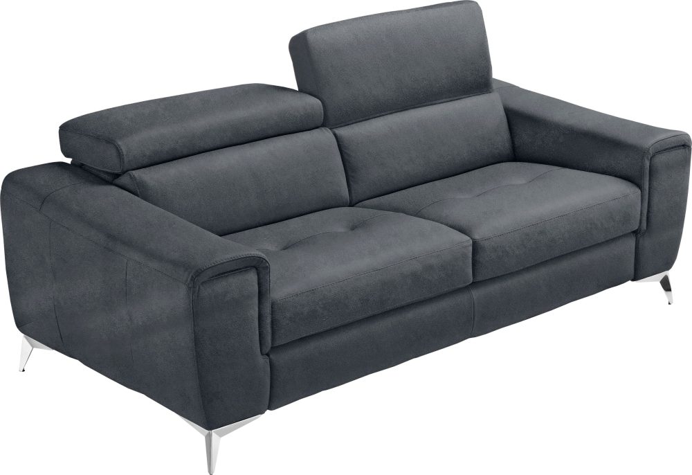 Egoitaliano Schlafsofa »Francine«, mit Bettfunktion, Kopfteil manuell verstellbar, mit Metallfüssen