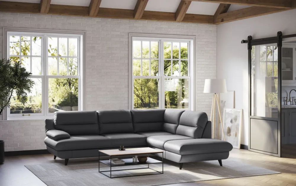 COTTA Ecksofa optional Bettfunktion & Bettkasten